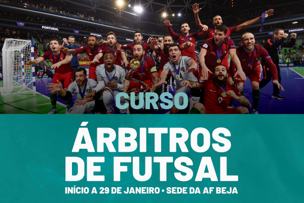 Curso de Árbitros de Futsal: Inscrições Abertas