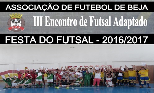 III Encontro de Futsal Adaptado