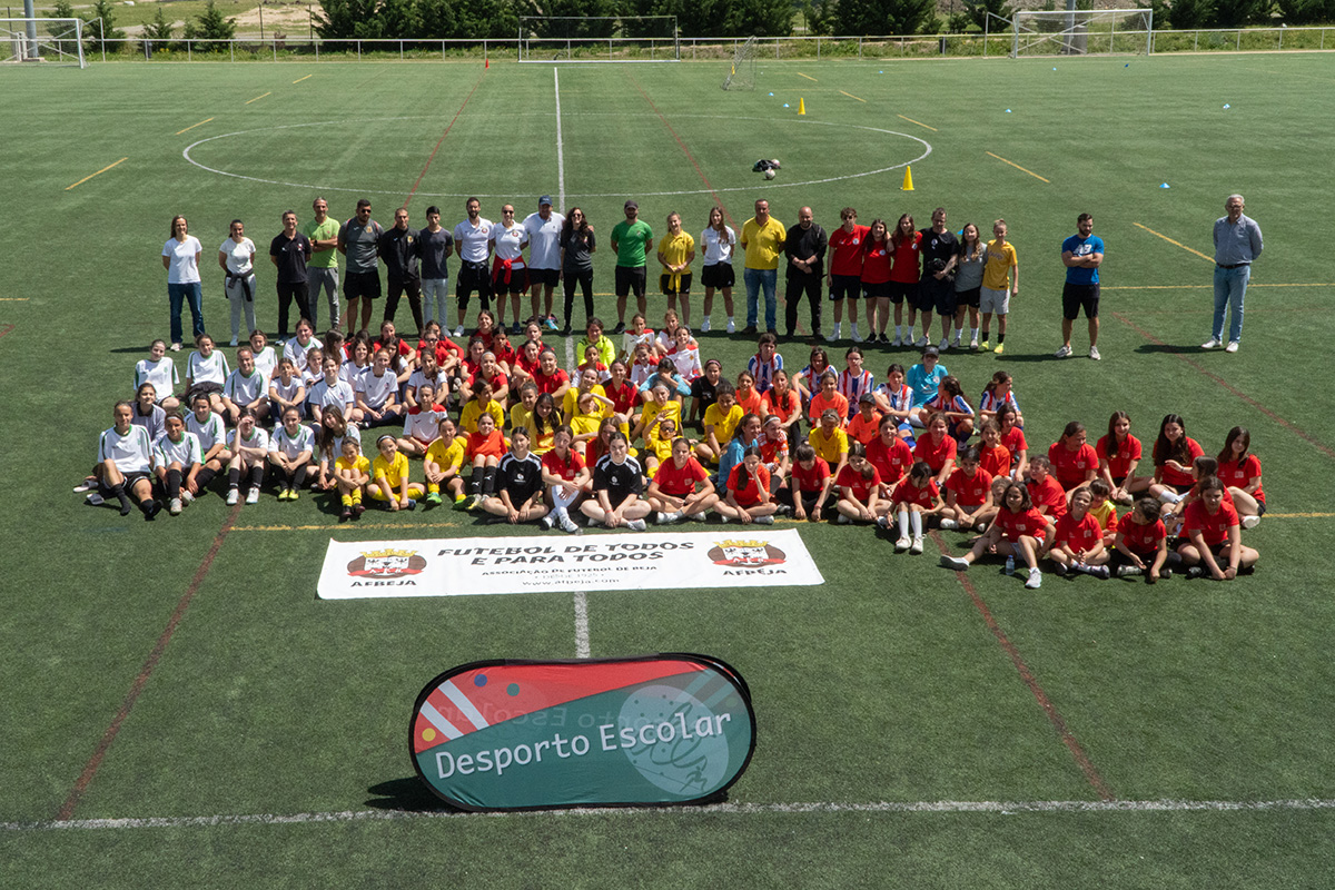 Festa do Futebol Feminino passa por Beja com recorde de participantes